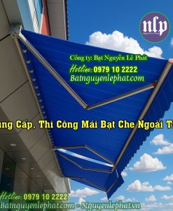 Lắp Bạt Mái Hiên Che Nắng Mưa Trước Nhà Bình Dương