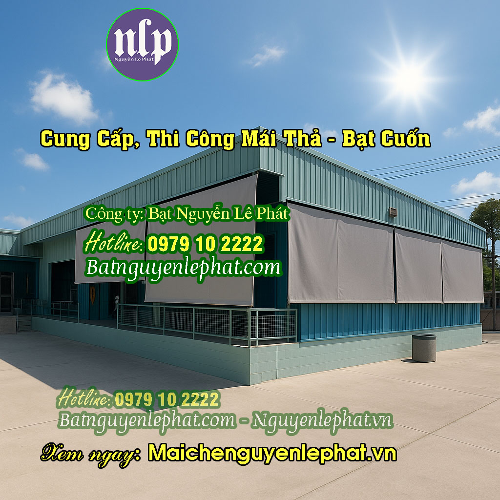 Bạt che nắng mưa Bạt che nắng mưa