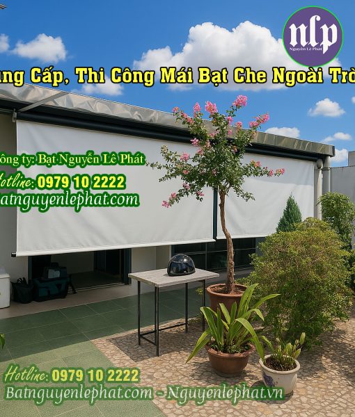bạt che nắng tự cuốn