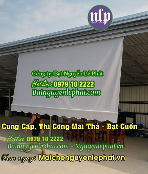 Lắp Bạt Mái Che Nắng Mưa Trước Nhà Long Điền, Long Thành - Đồng Nai