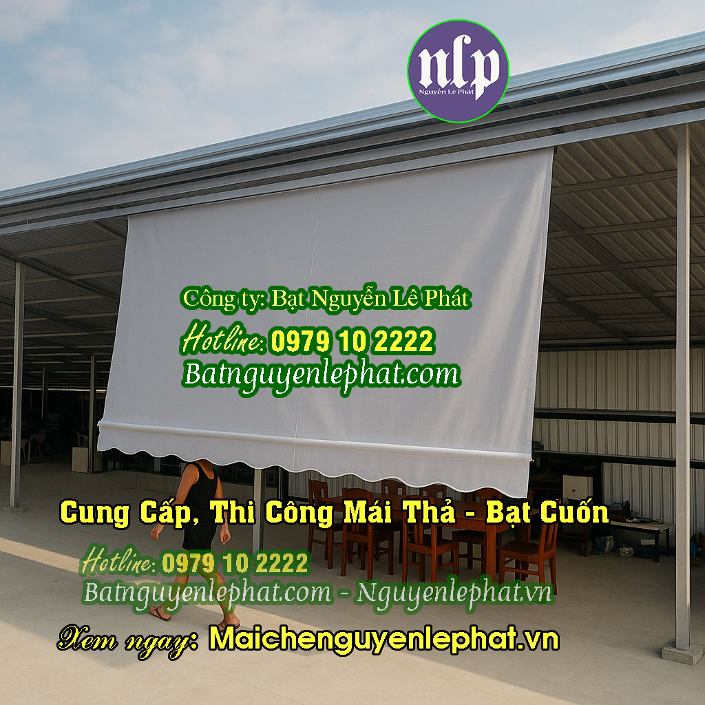 BẠT MÁI THẢ – CUỐN BAN CÔNG TẠI THỦ DẦU MỘT BẠT MÁI THẢ – CUỐN BAN CÔNG TẠI THỦ DẦU MỘT