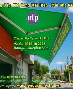 Mái hiên quay tay tại Quận 2, HCM giá bao nhiêu?