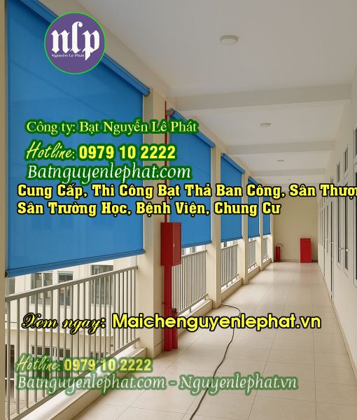 bạt thả ban công sân thượng