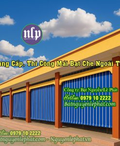 Rèm bạt che nắng ban công chung cư Thủ Dầu Một