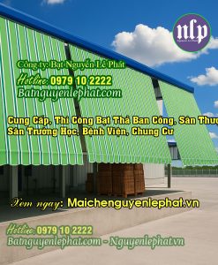 Bạt mái thả, bạt cuốn ban công sân thượng Thủ Dầu Một