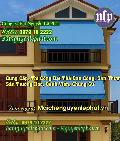 Bạt thả che nắng mưa