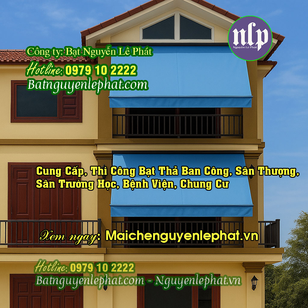 Bạt thả che nắng mưa Bạt thả che nắng mưa