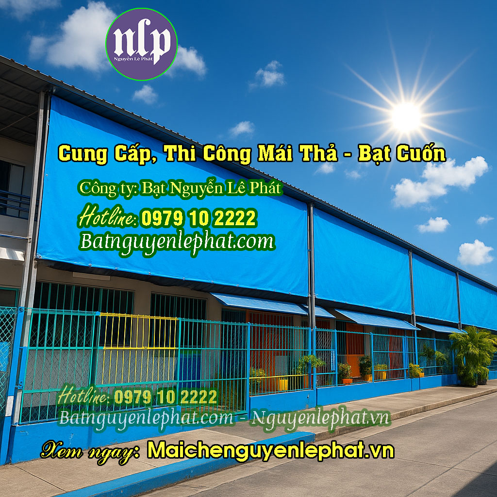 Bạt thả tự cuốn Bạt thả tự cuốn