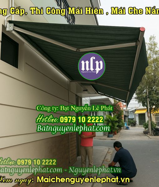 Mái bạt che hiên nhà