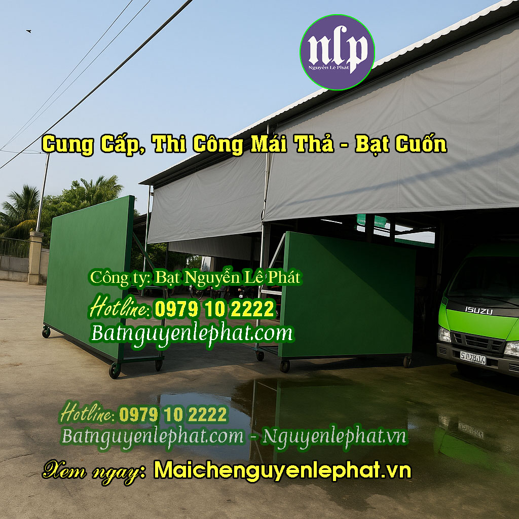 Lắp rèm bạt che nắng mưa ban công sân thượng Lắp rèm bạt che nắng mưa ban công sân thượng