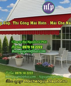 Bạt Quay Mái Hiên Che Nắng Mưa tại Thủ Đức , TPHCM