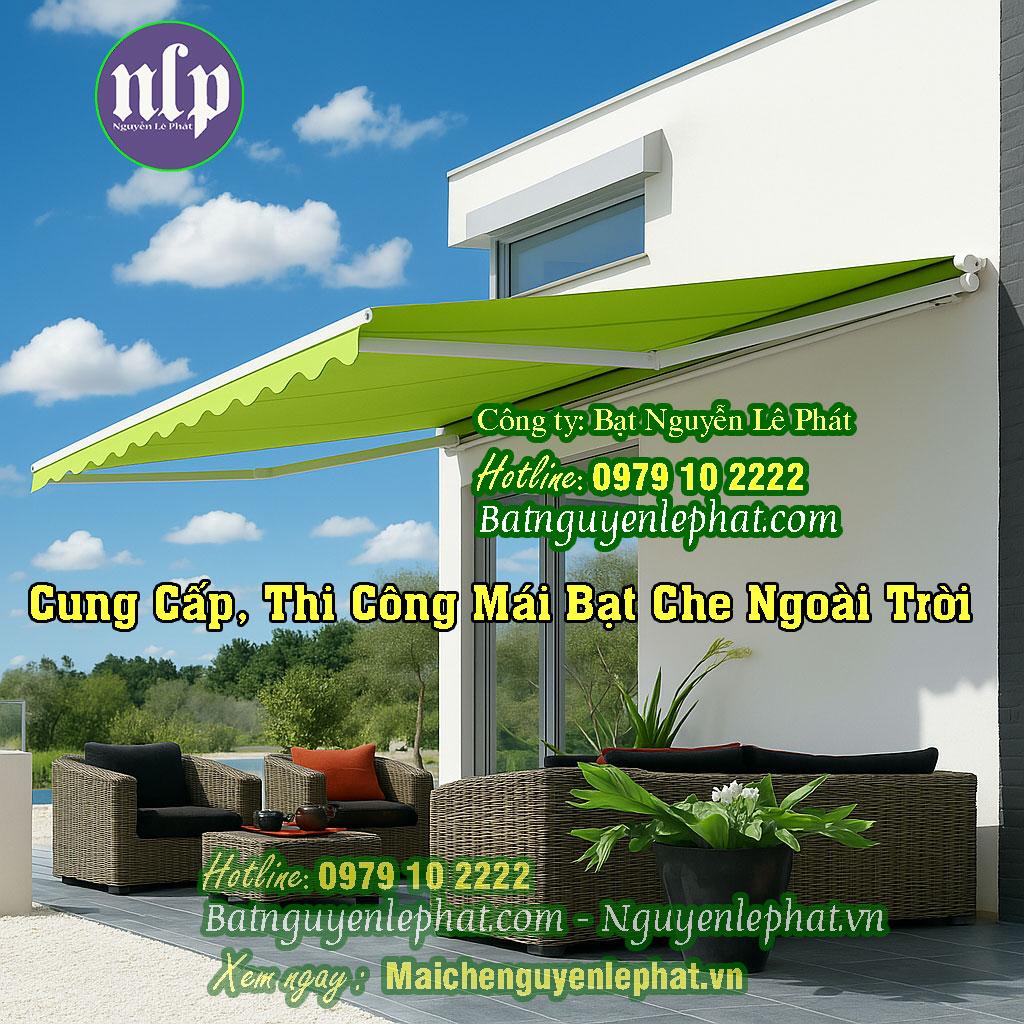 Mái che quay tay bửu long Mái che quay tay bửu long