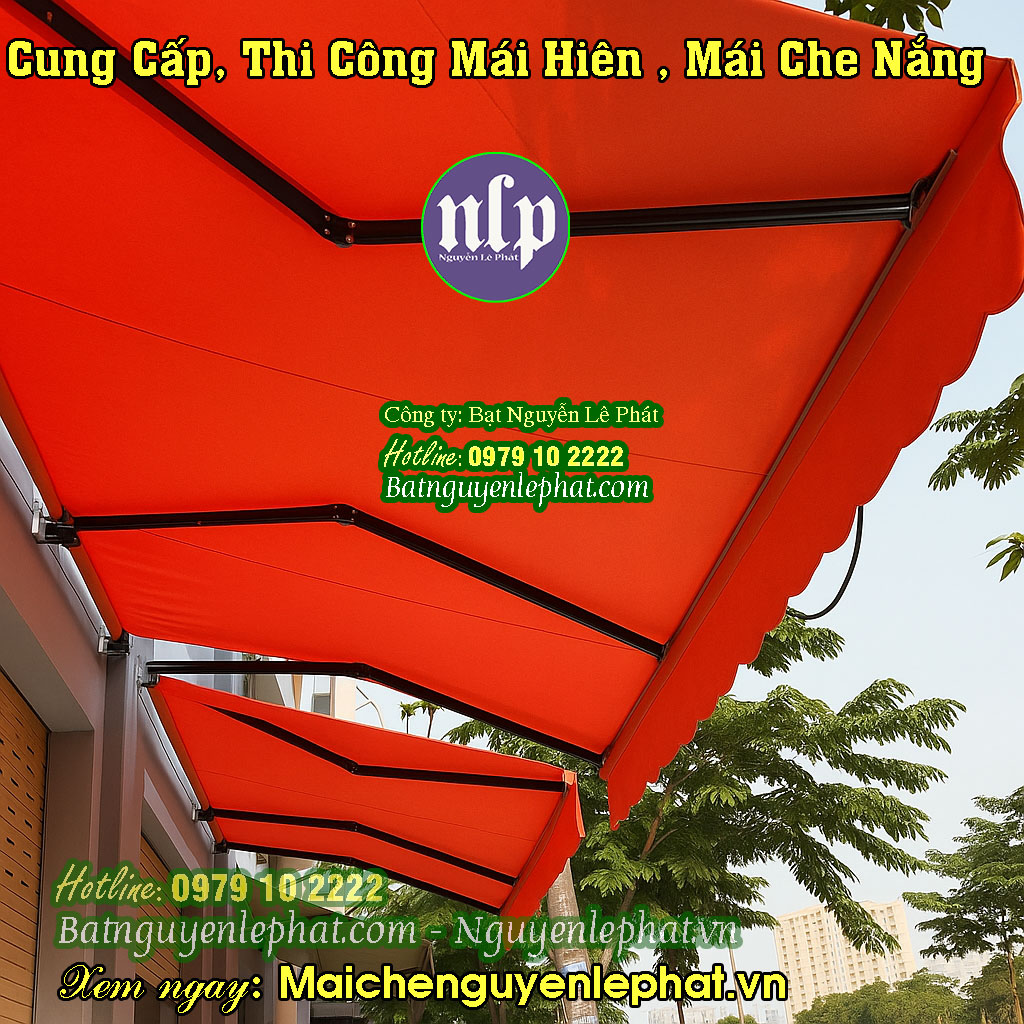 Mái hiên che nắng mưa trước nhà Mái hiên che nắng mưa trước nhà