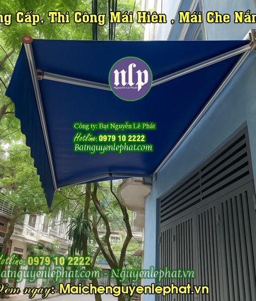 Lắp Mái Hiên Quay Tay Che Nắng Mưa 550 Dĩ An Thuận An