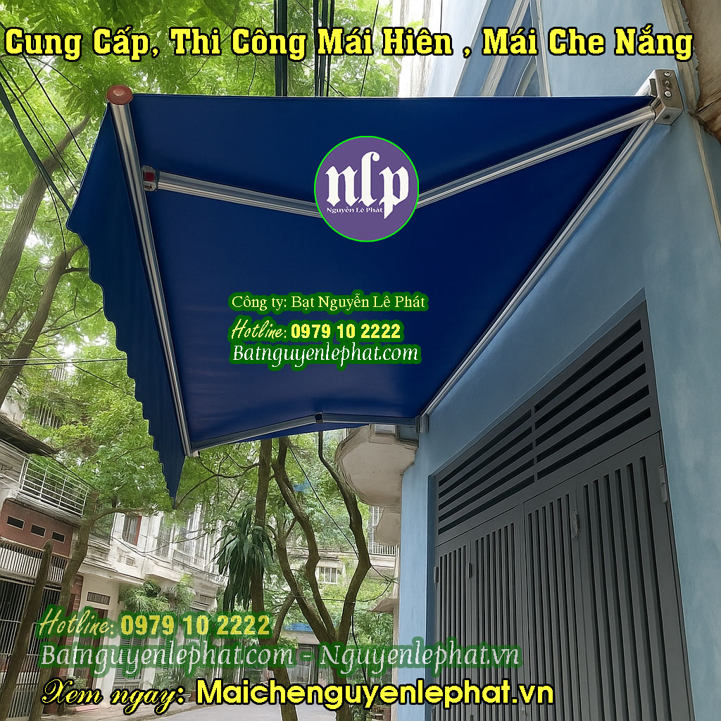 Mái hiên mái che Quay tay Quận 2 Mái hiên mái che Quay tay Quận 2