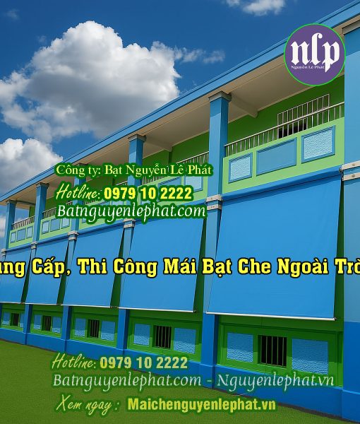 Bạt thả che nắng ban công