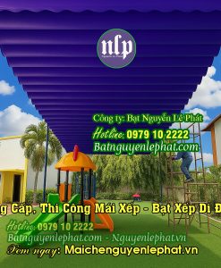 Mái xếp bạt xếp