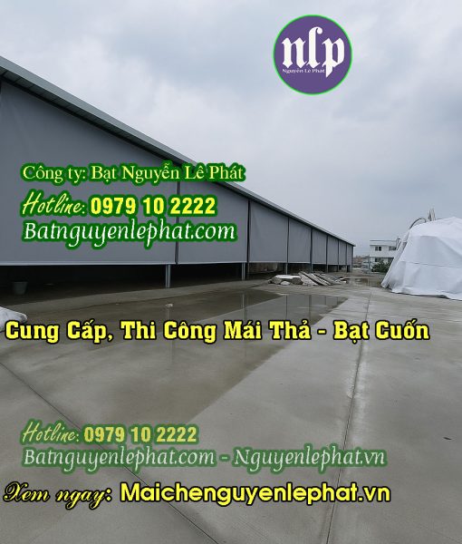 Rèm bạt che nắng ngoài trời