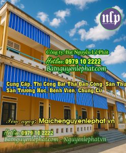 Lắp Bạt Che Nắng Mưa, Bạt Mái Thả Tự Cuốn tại Làng Đại Học Thủ Đức