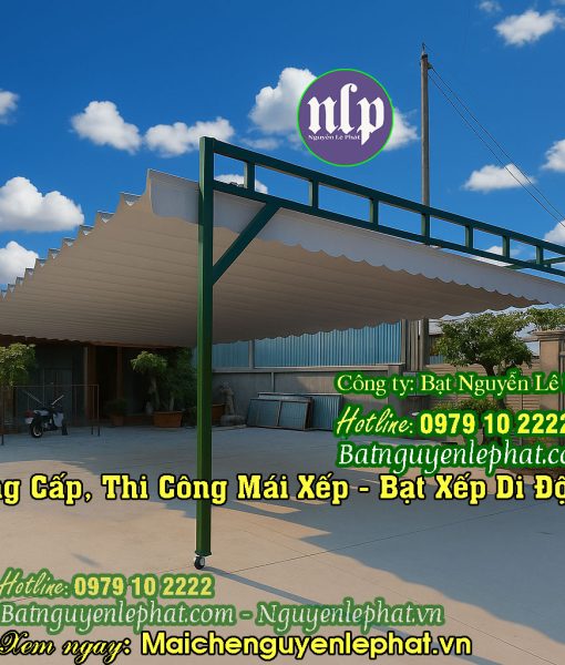 Thi công bạt kéo