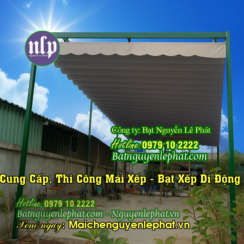 Thi công bạt kéo Thi công bạt kéo