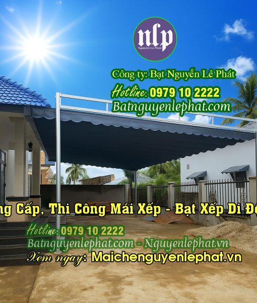 Bạt Kéo, Bạt Thả Che Nắng Mưa Ngoài Trời Tân Uyên
