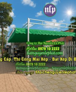Thi công bạt xếp lượn sóng
