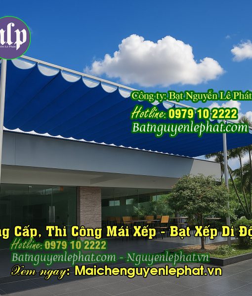 Thi công bạt xếp