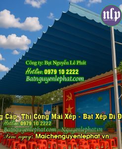 Thi công bạt xếp
