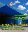 Thi Công Mái Che Di Động Khu VSip Dĩ An Bình Dương