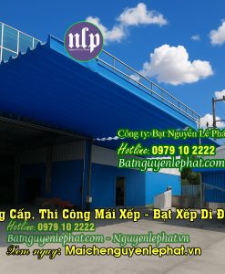 Thi Công Mái Che Di Động Khu VSip Dĩ An Bình Dương