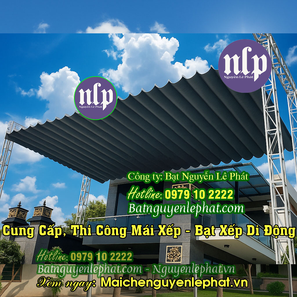 Bạt kéo ngoài trời Long Điền Bạt kéo ngoài trời Long Điền