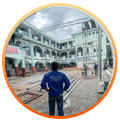 Khảo sát thi công mái che