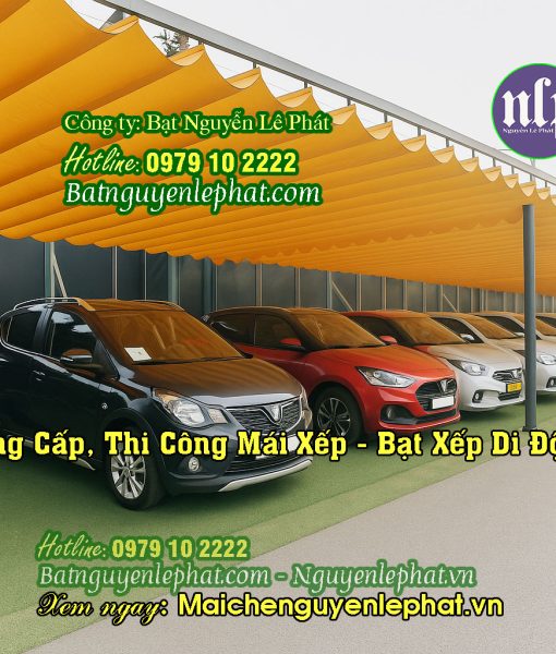 Mái hiên mái xếp che nắng mưa