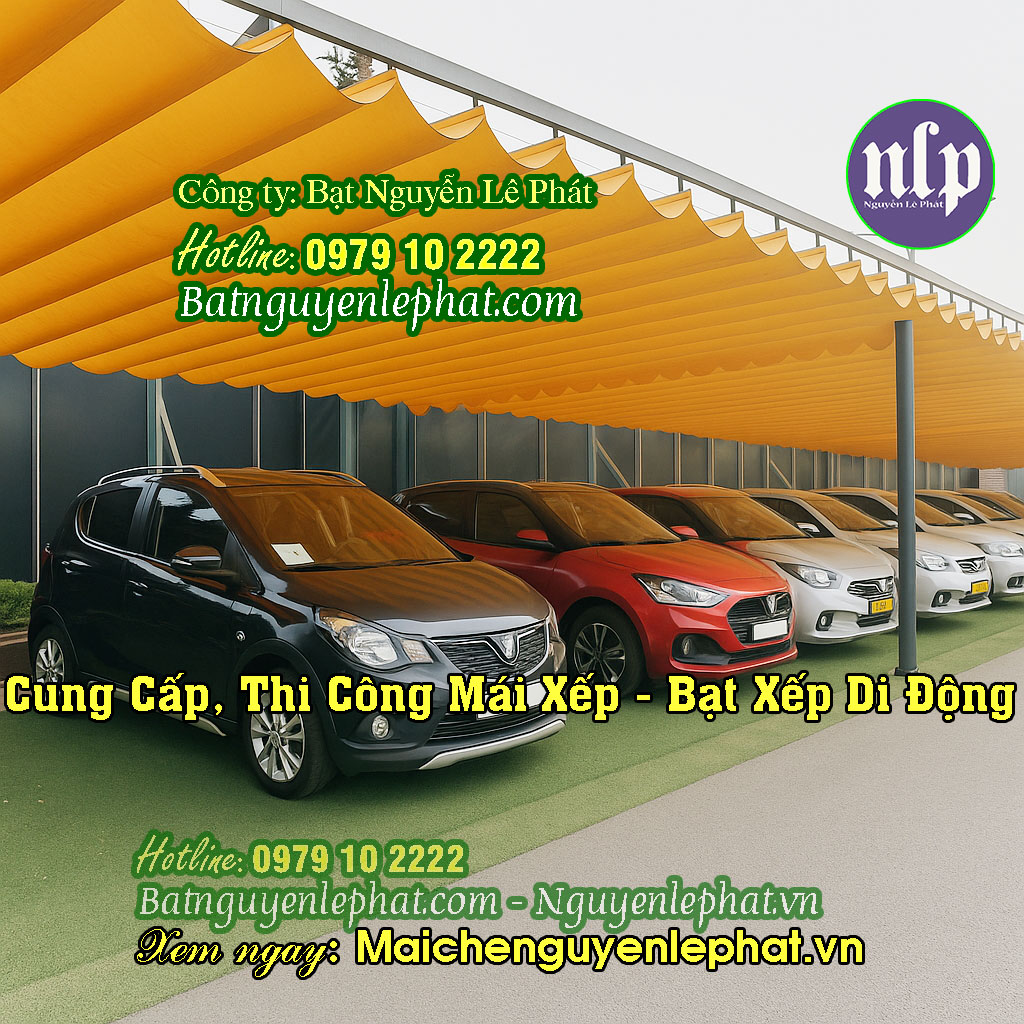Bạt thả cuốn che nắng mưa long khánh Mái hiên mái xếp che nắng mưa
