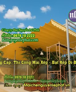 Mái hiên mái xếp che nắng mưa