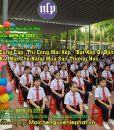 Thi công bạt kéo che nắng mưa sân trường học