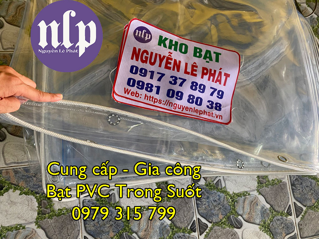 Bạt nhựa PVC trong suốt