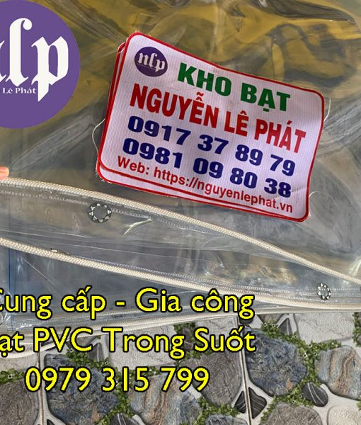 Bạt Trong Suốt PVC Che Nắng Mưa