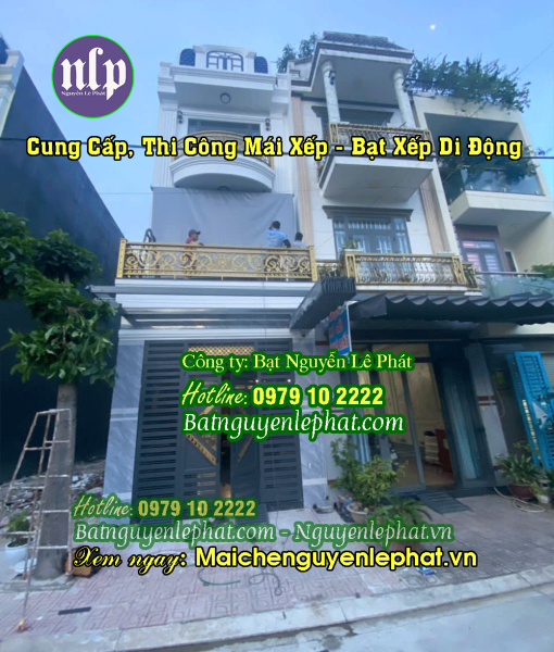 Thay bạt mái che bạt nắng mưa ngoài trời