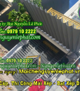 Thay bạt mái che nắng mưa ngoài trời trước nhà