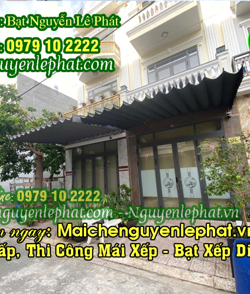 Thay Bạt Mái Hiên, Mái Xếp, Mái Bạt Che Nắng Di Động Tại Quốc Lộ 1K, DDT743 Tân Đông Hiệp, Dĩ An, Hồ Chí Minh