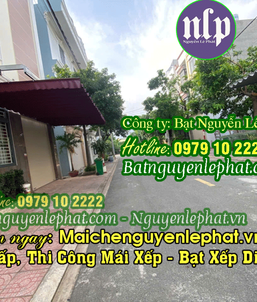Báo giá thi công sửa chữa bạt mái hiên mái xếp, thay bạt che nắng tại Bình Dương