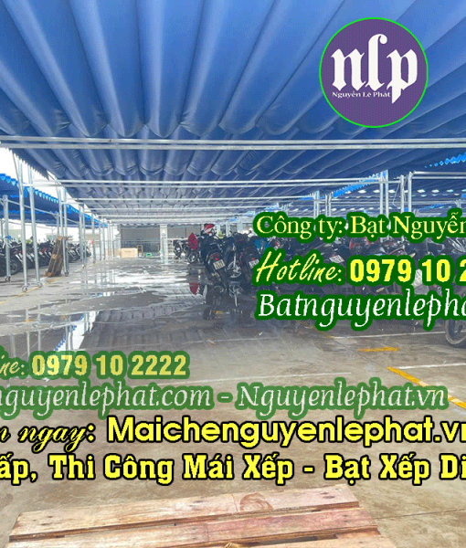 Mái bạt che nắng mưa ngoài trời