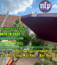 Làm Mái Bạt Kéo Di Động Che Nắng Mưa Trước Sân Nhà Ở Bến Cát Giá Rẻ