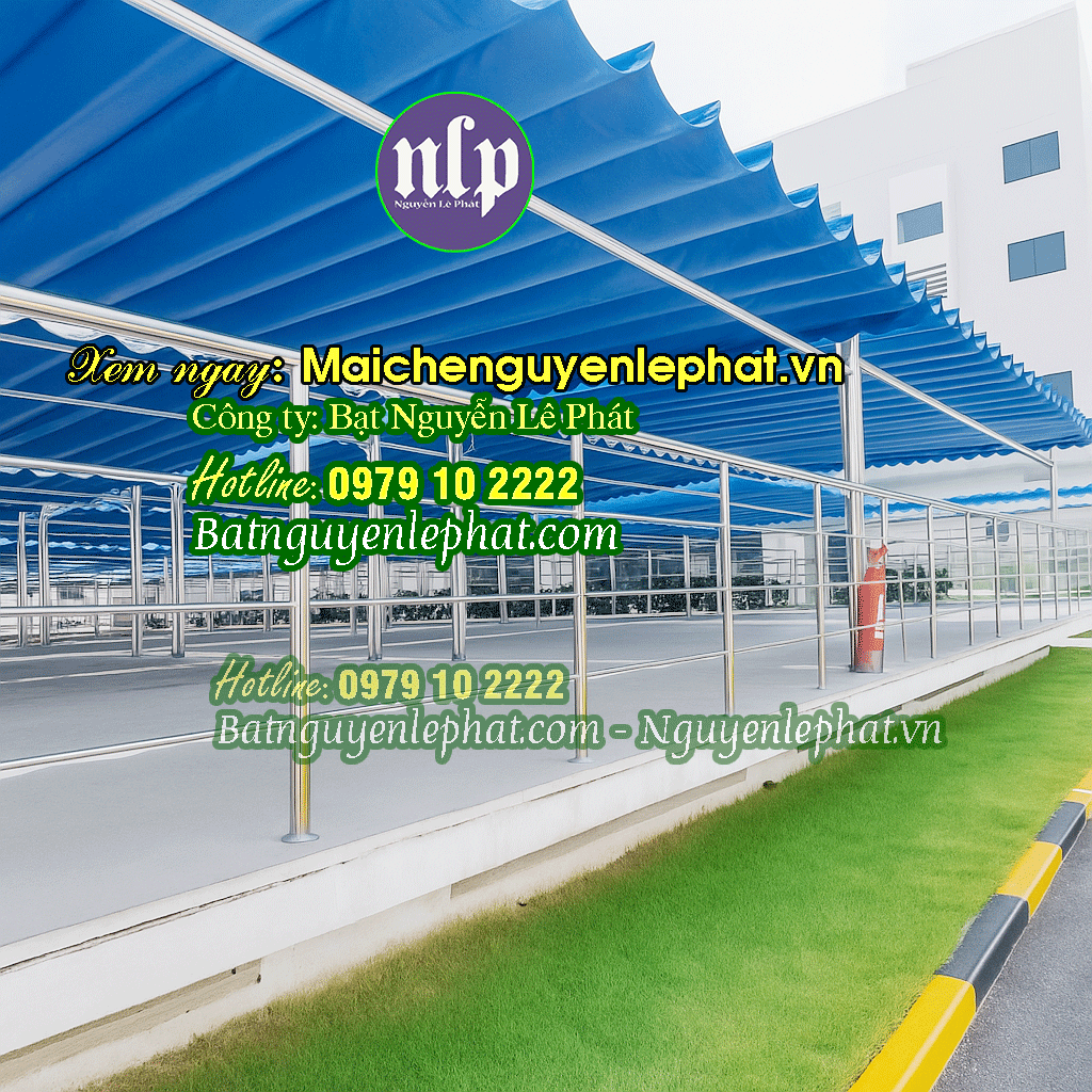 thi công bạt mái che nắng mưa thi công bạt mái che nắng mưa