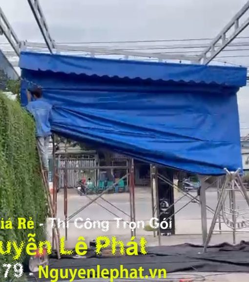 Thay Bạt Mái Hiên Mái Xếp, Bạt Kéo Xếp Di Động Tại Thủ Dầu Một, Hồ Chí Minh