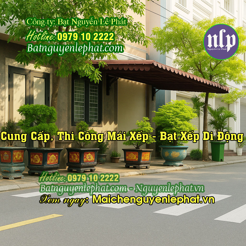 Mái Hiên Mái Xếp Che Nắng Mưa Bình Dương