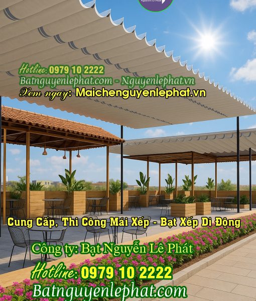 Thi Công Bạt Xếp Di Động Bình Dương