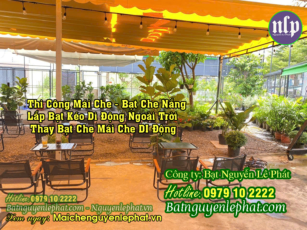 Lắp đặt bạt che nắng mưa quận 2 TPHCM uy tín - giá rẻ